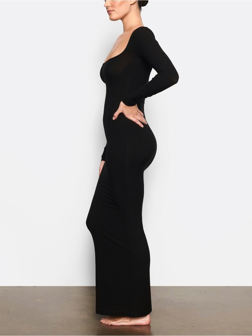 NWT soft lounge run long sleeve dress XXS (can fit XS) - Picture 2 of 6